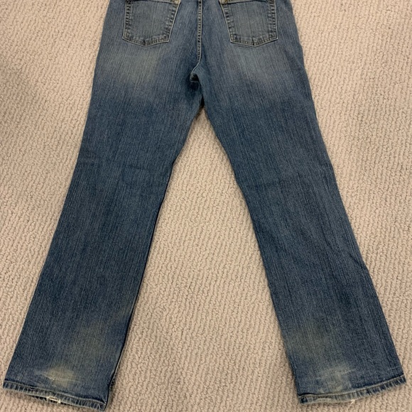 Levi’s Signature Gold Mid Rise Boot Cut Misses 16, 33 W Medium med wash worn - Picture 10 of 10